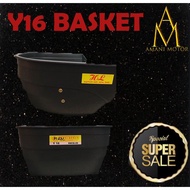 (YAMAHA) (ready stock) Y16ZR  MOTORCYCLE BASKET/ yamaha basket y16zr/ bakul y16zr / basket y16zr/ y1