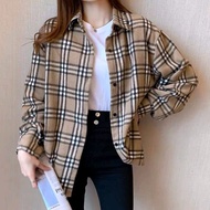 KEMEJA Women's Flannel Shirt Long Sleeve Women's Flannel Shirt