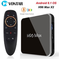 H96 MAX X2 Android TV Box 9.0 4GB 64GB S905X2 1080P H.265 4K Google Store Netflix Youtube H96MAX 2G1