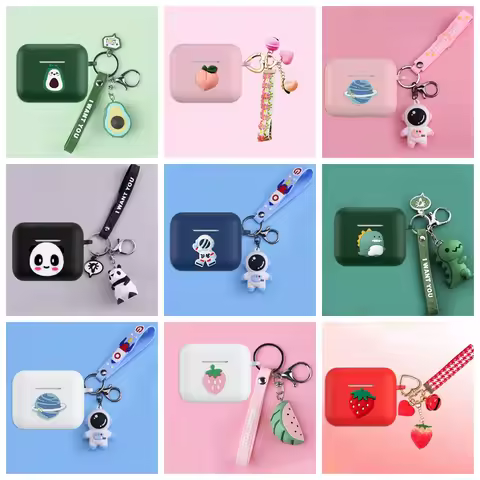 For Sony WF-1000XM4 / XM3 Case Cartoon / Cute Animal silicone Bluetooth Earphones Cover case fundas