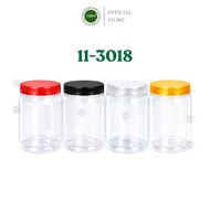 (30 PCS X RM 1.90) 11-3018 /4018 1PCS Balang Kosong / Balang Kuih Plastik / Pet Container / Balang B