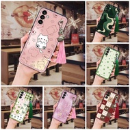 Tassel Bell Phone Case For Samsung Galaxy A34 5G Protective Cute Fashion Design TPU Full wrap Dirt-r