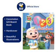 CoComelon Count 123 Board Book for Preschool Kids to Learn Numbers & Counting