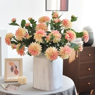 Dahlia artificial flower ornaments flower home living room wedding floor silk flower fake flower dah