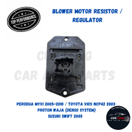 PERODUA MYVI 2005-2010 / WAJA DENSO SYSTEM / TYT VIOS NCP42 / SWIFT 2005 AIRCOND BLOWER MOTOR RESIST