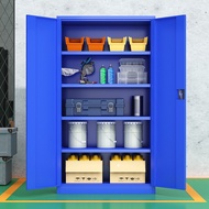 HY/🎁Tester Workshop Heavy-Duty Tool Cabinet Hardware Locker Parts Cabinet with Hanging Board Multi-Functional Steel Iron