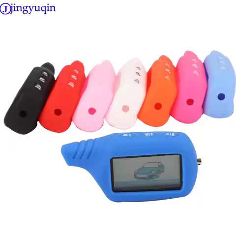 jingyuqin Panther Keychain Silicone Case Cover For Original Starline B9/B91/B6/B61/A91/A61/V7 LCD 2