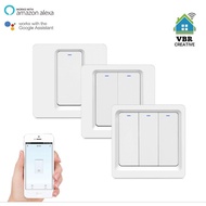 Smart Home Wifi Mechanical Smart Light Switch 1/2/3 Gang