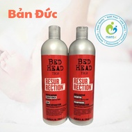 Cặp Dầu gội xả (750ml) phục hồi tóc cấp độ 3 cho người từ 18 tuổi Tigi Bed Head Đỏ UK