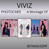 VIVIZ PHOTOCARD MONTAGE OF 5 PCS KPOP UNOFFICIAL CARDS EUMJI EUNHA SINB