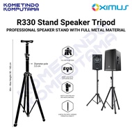 R330 OXIMUS Stand Speaker Tripod full besi tebal kualitas bagus kokoh