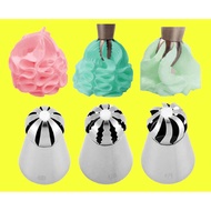 3 pcs Ball Russian Icing Nozzle Piping Tips