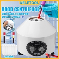 KELETOOL Electric Laboratory Timed Laboratory Centrifuge Medical 6000rpm 800D Centrifuge Test Tube C