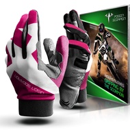 POISON SCORPION Motorcycle Gloves for Women Men Outdoor Sports Full Finger Pink XL fit Dirt Bike Mot