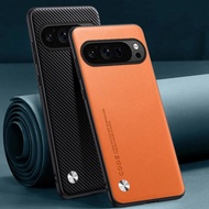 Luxury PU Leather Case For Google Pixel 9 Pro XL Back Cover Silicone Protection Phone Case For Googl