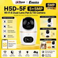 Dahua H5D-5F/H3D-3F 10MP/6MP 5+5MP WiFi 6 Dual Lens Pan Tilt CCTV IP Camera | Kamera Keselamatan Rum