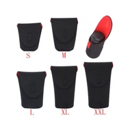 Slr Camera Red Black Dual-use Lens Bag Lens Bag Thickened Shockproof Lens Barrel Front Black Reverse