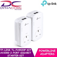 TP-LINK TL-PA9020P KIT AV2000 HomePlug AV2 MU-MIMO Gigabit Passthrough Powerline Kit (Plug, Pair &amp; Play)