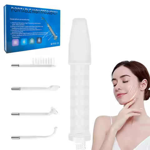 High Frequency Anti Aging Skin Therapy Wand Most Popular Electrotherapy Equipment Skin Care Galvanic