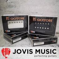 HB-CLS-@ GOTOH HUMBUCKER CLASSIC ALPHA PICKUP [WITH / WITHOUT COVER] (READY STOCK)