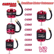 SURPASS HOBBY RC Brushless Motor Outrunner C42/C50/C63 Series Flier V2 C4240 C4250 C4260 C5045 C5055