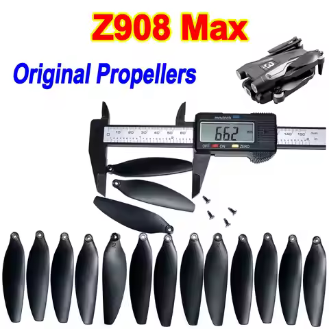 Original Z908 MAX Propellers 66mm Propeller For Z908ProMax Dron Z908pro Blades Brushless Drone Acces