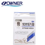 Owner Straw Fishing Hook original 93157HOOK made in japan Owner Hook