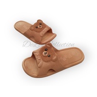 SANDAL SELOP WANITA KARAKTER BEAR | SANDAL SELOP WANITA STYLE SIMPLE TAPI KECE | SANDAL SELOP KARET 