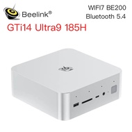Beelink GTi14 Mini PC Intel Ultra 9 185H DDR5 5600MHz PCIe4.0 SSD Dual 2.5G LAN Fingerprint Sensor A