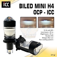 LED Projector Bilens Bi-led Mini Laser H4 OCP Biled 35 Watt ICC Brand