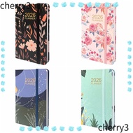 CHERRY 2026 Pocket Planner, Weekly and Monthly Jan.2026 - Dec.2026 Pocket Calendar 2026, High Qualit