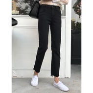 Guangzhou Shintang Jeans Women's Small Feet Slim-fit Autumn Clothes 2023 Straight Pants Slimmer Look