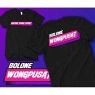 Bolone Wong Pusat K08 T-shirt Men's Distro T-shirt/ Men's T-shirt/