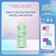 NEW Wardah Nature Daily Calm & Soothe Micellar Water 400ml - Removes Makeup Calms Redness,Hydrating 