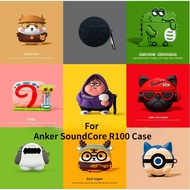 【Case Home】 New cute cartoon  for Anker SoundCore R100 Soft Earphone Case Cover