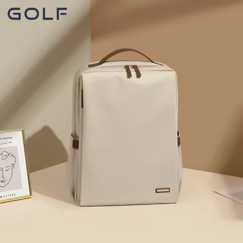 GOLF Women's Backpack Fashion New Travel Simple Business Large Capacity Laptop 15.6 inch Casual Stud