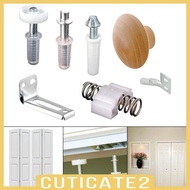 [Cuticate2] 7 Pieces Bifold Door Hardware Replaces Premium Bifold Door Repair