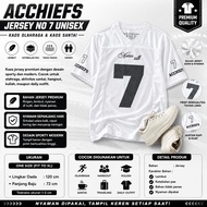 ACCHIEFS JERSEY NO. 7 UNISEX COOL MATERIAL SPORTS T-SHIRT CASUAL T-SHIRT