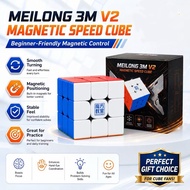 MoYu MeiLong 2026 Magnetic 3M V2 3x3 Speed Cube Professional Competition