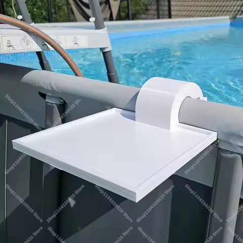 Tray for Intex Pool Clamp on Pool Tray to Hold Phone, Drink, Bluetooth Speaker