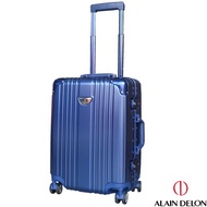 【ALAIN DELON】 亞蘭德倫 20吋流線雅仕系列登機箱  (藍)