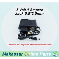 5V 1A Modem Router CCTV Adapter 5 1 Ampere 5.5x2.5VOLT