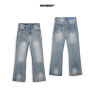 "ขายดี ส่งเร็ว กทม 1 วัน" HOMEBOY กางเกงยีนส์ขายาว รุ่นHB.BOOT CUT DENIM
