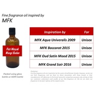 LIST M - MFK-INSPIRED - 60ml Pati Minyak Wangi Badan/OUD SATIN MOOD/BACCARAT/GRAND SOIR