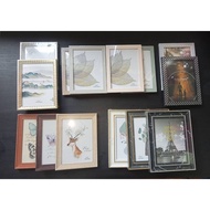Collection Of Photo Frames Vertical For Photos Size 5"x7" Model 4102-4106 Photo Frame Wall Decoratio