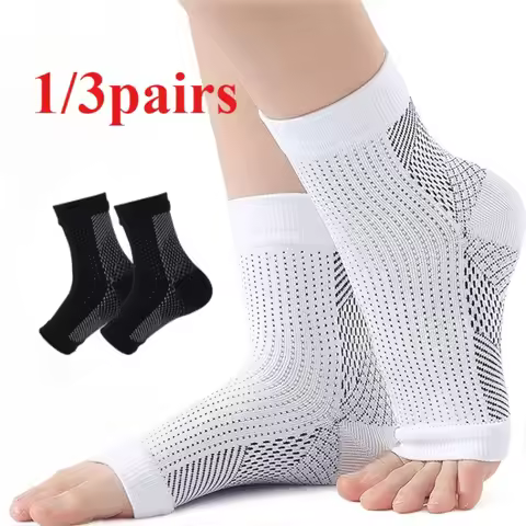 Sports Ankle Support Brace Compression Sleeve Ankle Protector Compression Foot Sleeve Support Brace 