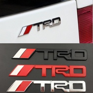 1PC 3D Metal Car Modified Sticker Auto Decorative Emblem Badge Decal For TRD Logo For Toyota 86 Vios