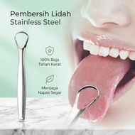 KV1 Biutte.co Tongue Cleaner Tongue Oral Scraper Cleaner Stainless Steel - LO13