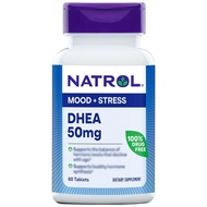 美國Natrol, DHEA 脫氫表雄酮 50毫克 60片