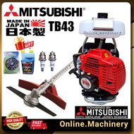 MITSUBISHI TB43 100% Original [Made In Japan] 43CC Engine TK Carburetor Brush Cutter Mesin Rumput TB43 KANAZAWA